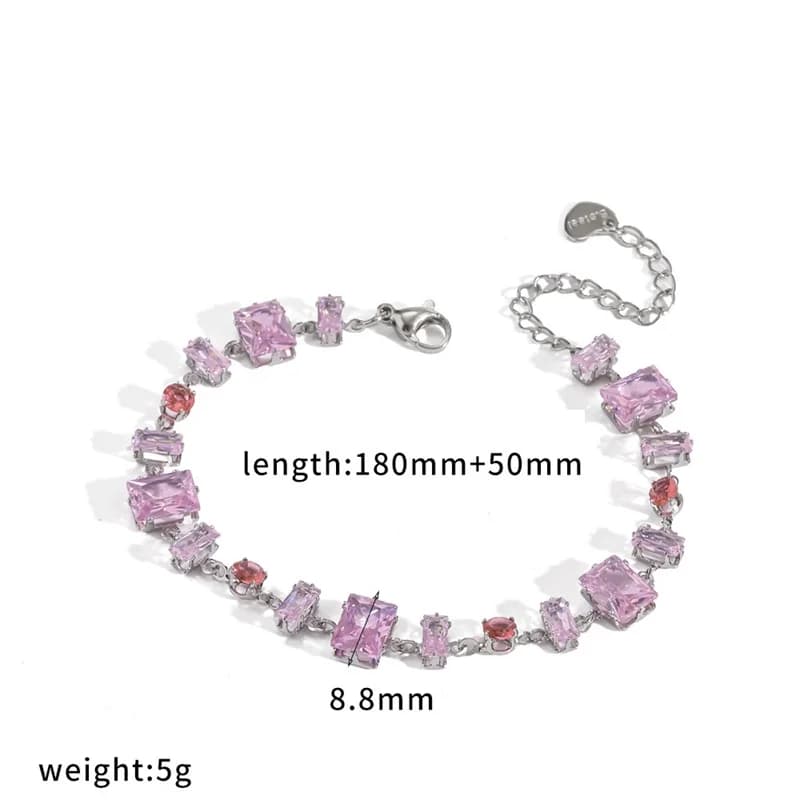 Textured Metal Bead Chain Bracelet
