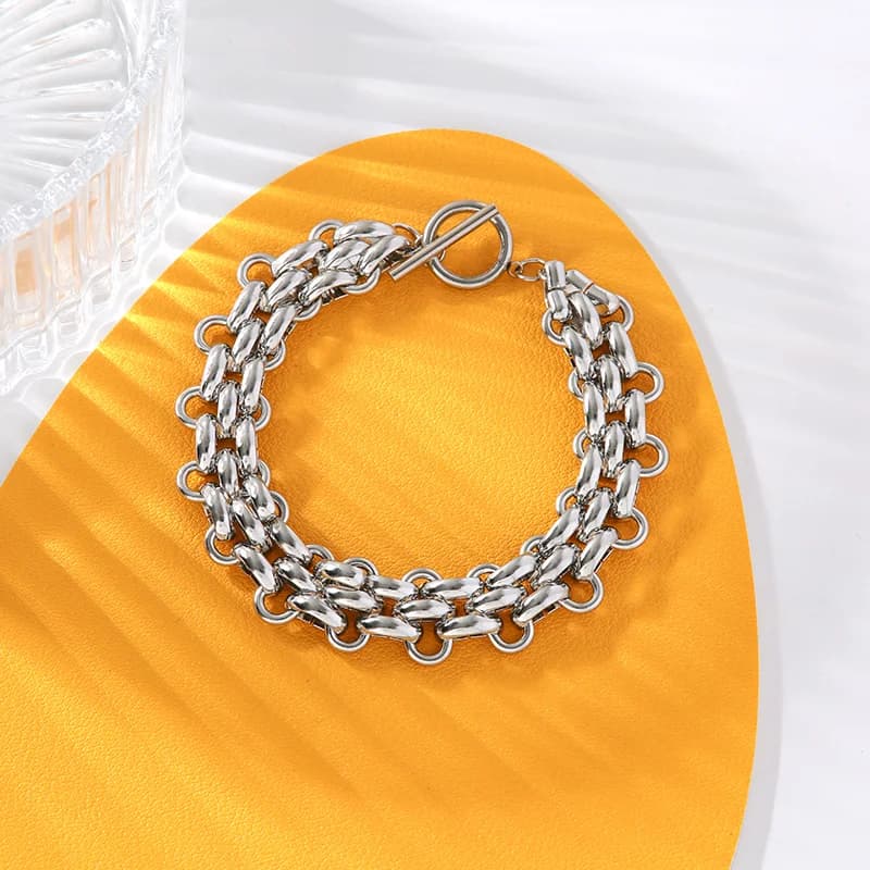 Gold Cuban Link Bracelet