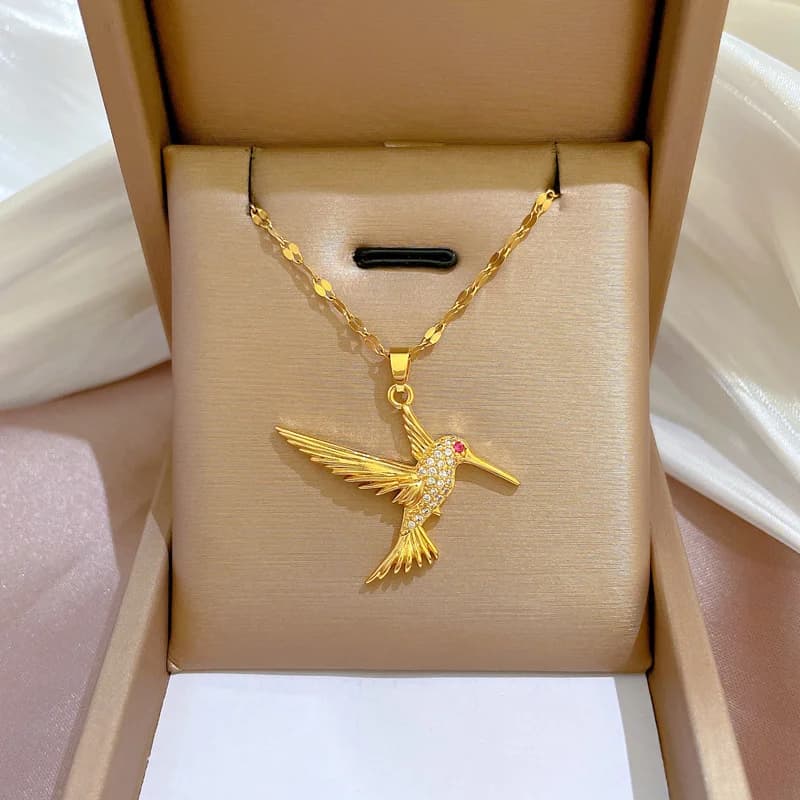 สร้อยคอจี้เต่า Cubic Zirconia หลากสี