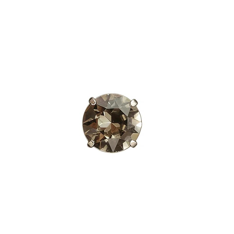 Titanium Spiral Cubic Zirconia Helix Piercing, 16G